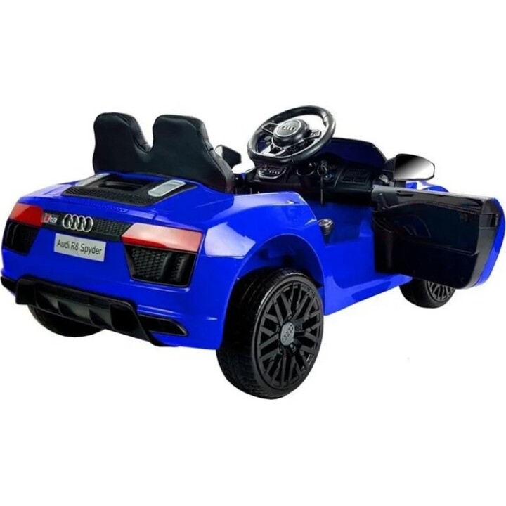 Batterieauto Audi R8 Hebebühne A300 blau 9043 Lean Toys