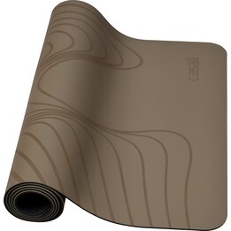 CASALL Tappetino Yoga Grip & Cushion III Surge 5mm marrone - QUI