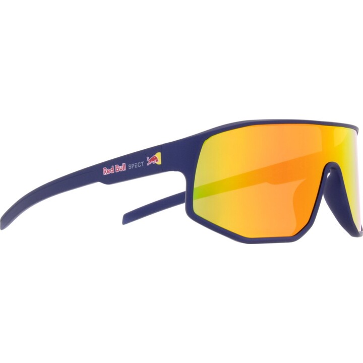 Óculos de ciclismo esportivos unissex Red Bull SPECT DASH com armação completa, cor azul.