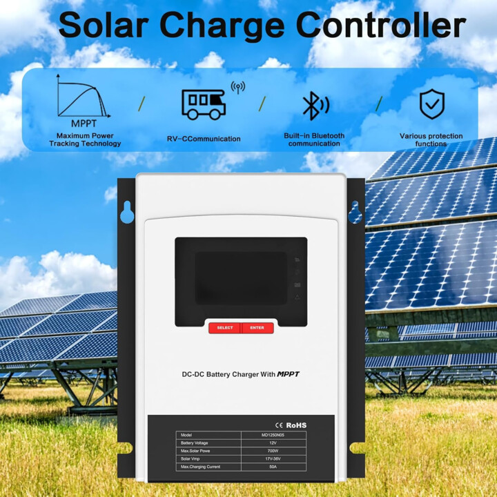 SRNE MD1230N05 chargeur/régulateur DC-DC MPPT 30 A