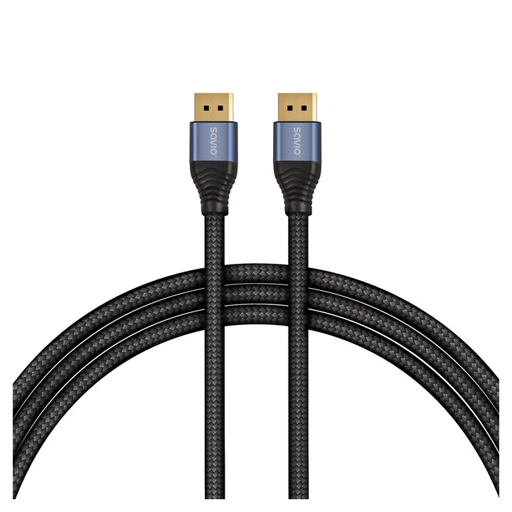 Savio CL-211 DisplayPort-Kabel 3 m Schwarz