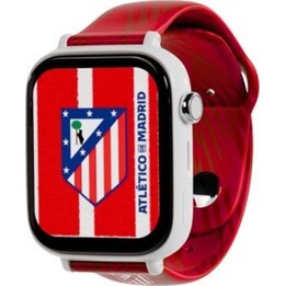 Save Family Plus Smartwatch Atlético de Madrid Edition White with Red Silicone Strap