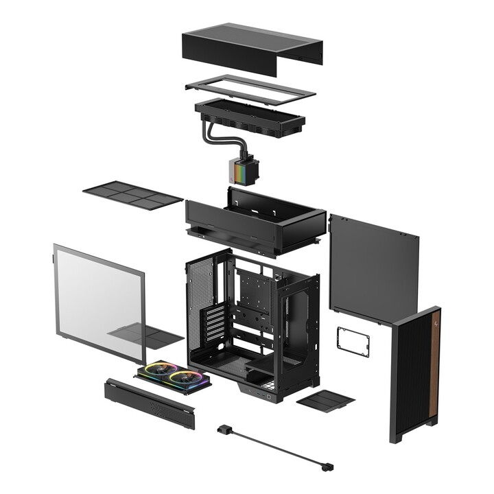 DeepCool CL6600 Midi Tower Preto