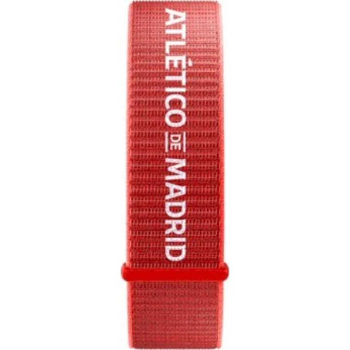 SaveFamily Plus Smartwatch Atlético de Madrid Edition Bianco Cinturino in tessuto Rosso Carta SIM non inclusa