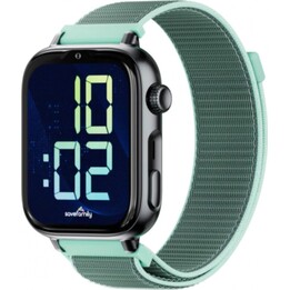 SaveFamily SaveWatch Plus 2 Reloj Inteligente para niños 4G Esfera Negra Correa Tela Ocean