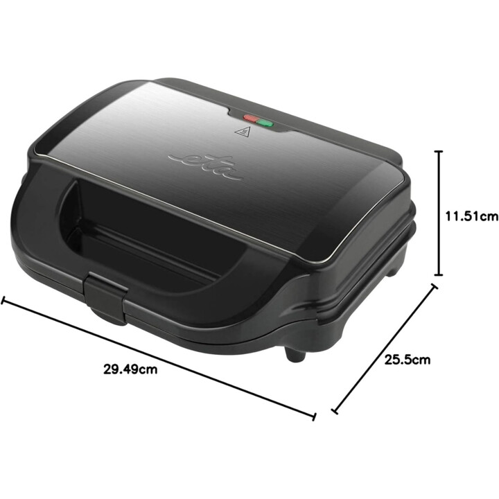 Eta Sorento Plus Sandwich Maker 900W Nero