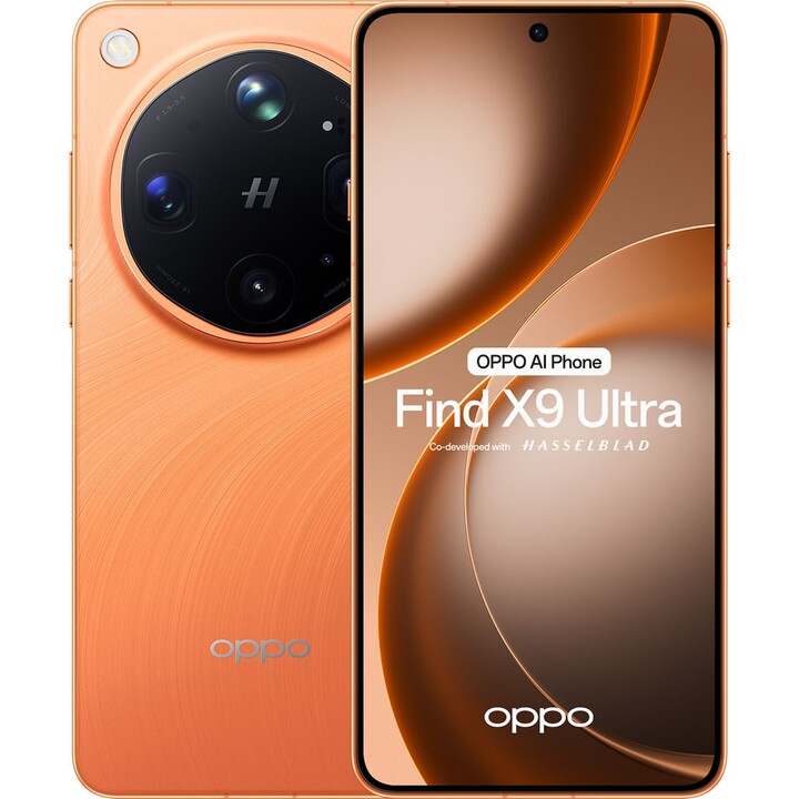 Oppo Find X9 Ultra 5G, 16GB 1TB, 6.82 OLED, 7.050mAh, Naranja
