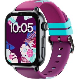 SaveFamily SaveWatch Plus 2 Montre intelligente pour enfants 4G Cadran noir Bracelet en silicone Maui