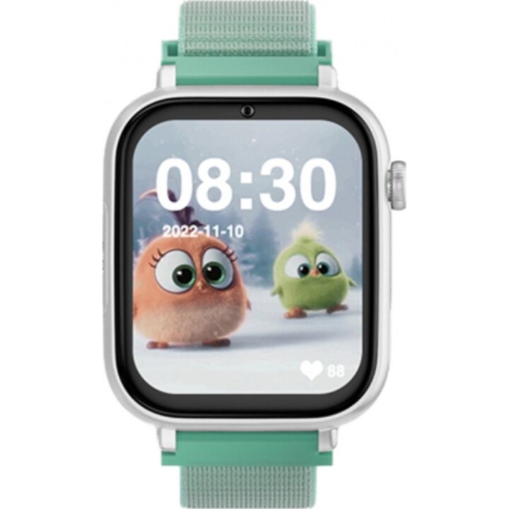 SaveFamily SaveWatch Plus GPS-Smartwatch, Schwarz, Ozean-Stoffarmband