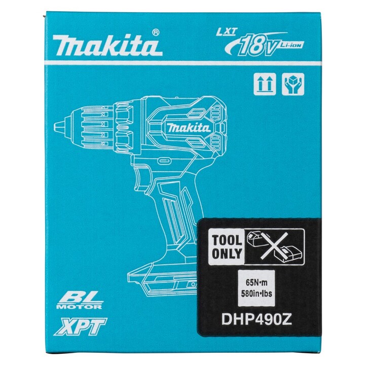 Makita DHP490Z Electric Screwdriver and Impact Wrench 1900 RPM Blue, Black