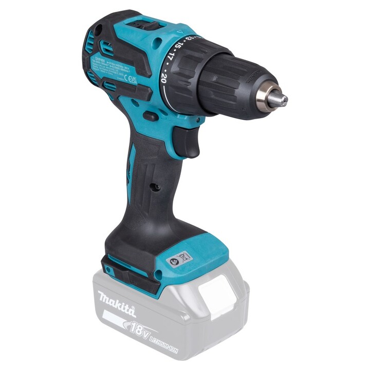 Makita DHP490Z Electric Screwdriver and Impact Wrench 1900 RPM Blue, Black