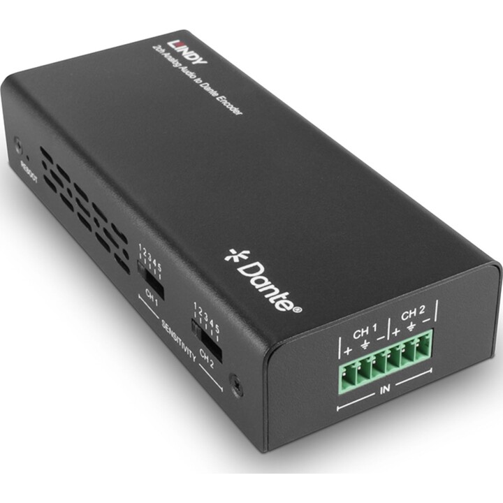 70622- 2-Channel Analog to Dante Audio Encoder