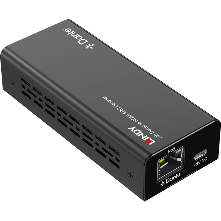 70621 -2ch Dante to HDMI ARC Decoder
