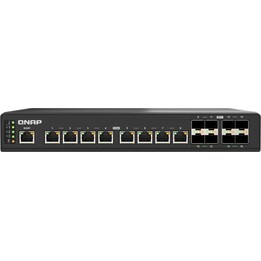 Switch QNAP QSW-IM3216-8S8T, Marvell 98DX3550, 8Gb DDR4, 8 portas 10GbE SFP+, 8 portas 10GbE RJ45