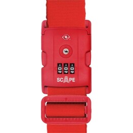 Tracolla per valigia Scape Travel E0121/ Rossa