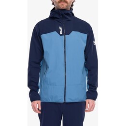 Millet Kamet Xcs Light hooded softshell jacket - crown/sapphire blue, size: m