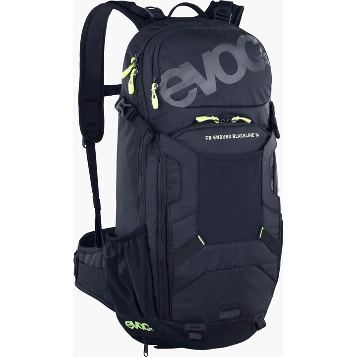Mochila EVOC FR Enduro Blackline em nylon preto