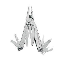 Pinze multiuso tascabili Leatherman Sidekick con 14 strumenti, colore argento.