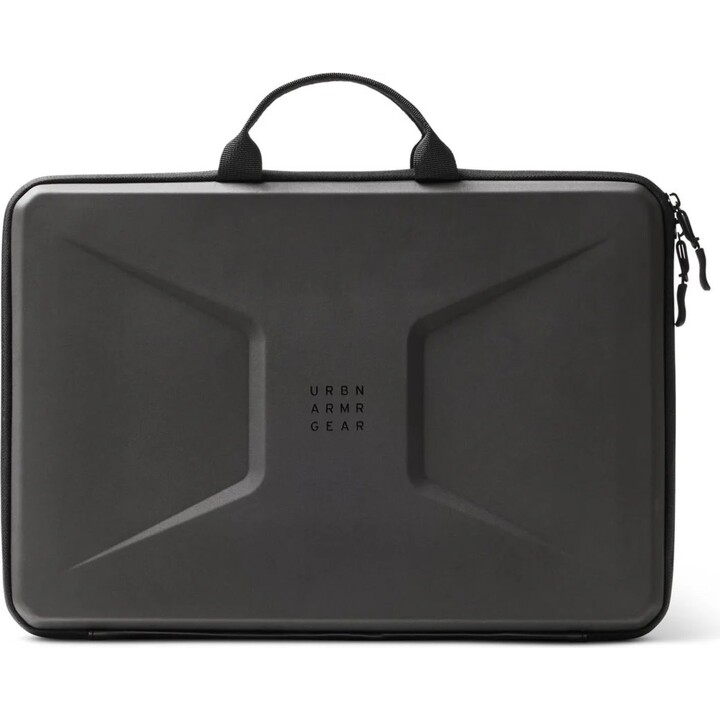Funda protectora UAG Civilian Shock Sleeve con soporte para MacBook de 13" - 14" (negra)