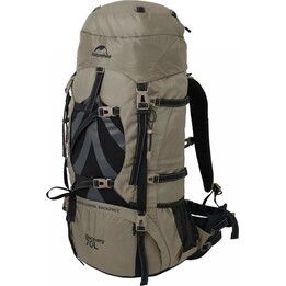 Trekking backpack 70l nh70b070-b-brown NATUREHIKE