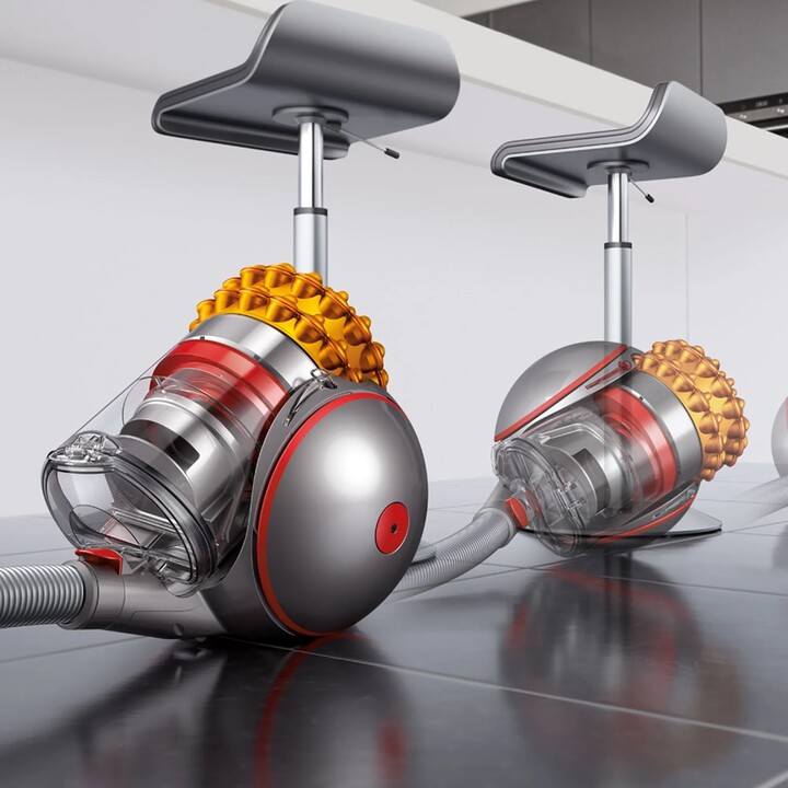 Aspirador de pó Dyson Cinetic Big Ball Multi Floor 2 700 W, cilíndrico, sem saco, 0,8 L