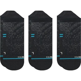 Stance Run Ultralight Tab Running Socks (3 Pack) - Black