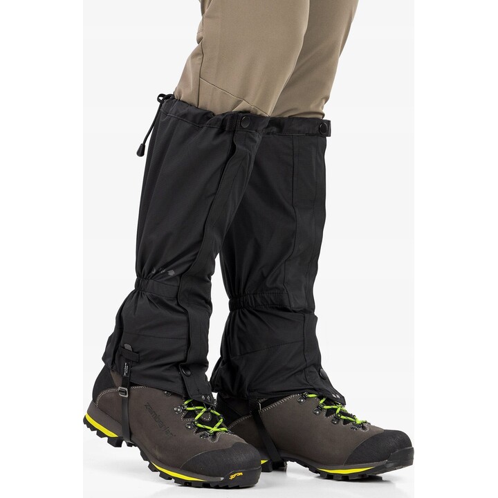 Polainas impermeáveis Trekmates Rannoch - Preto/Preto Tamanho: 38-44