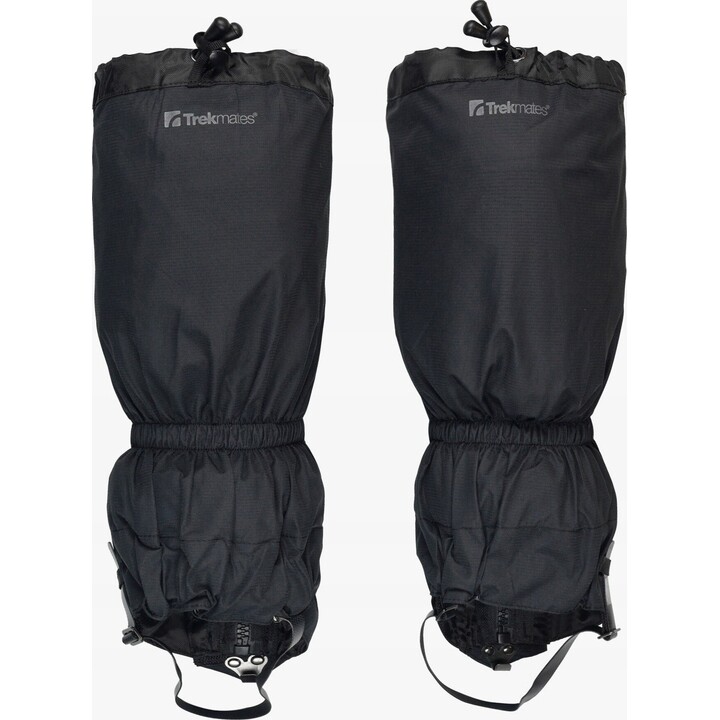 Polainas impermeáveis Trekmates Rannoch - Preto/Preto Tamanho: 38-44
