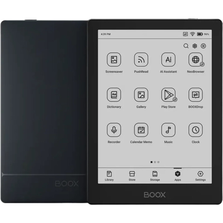 Leitor eletrónico ONYX BOOX Go 6 Gen II, 6", 32 GB, E Ink Carta 1300