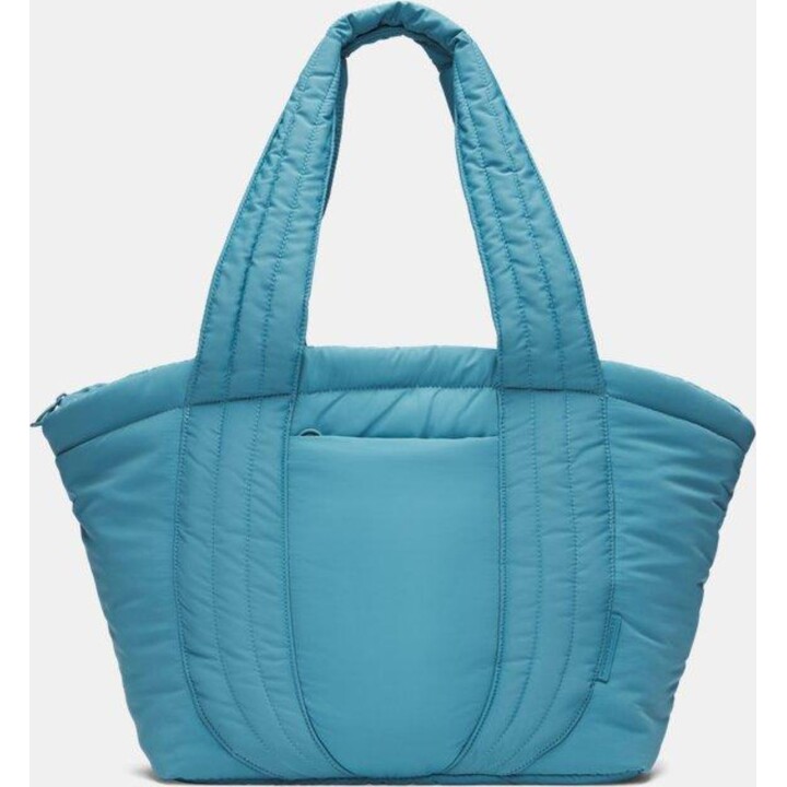 Under Armour Luna Tote Boundless Blue Vielseitige Umhängetasche Wasserresistente Storm Technologie
