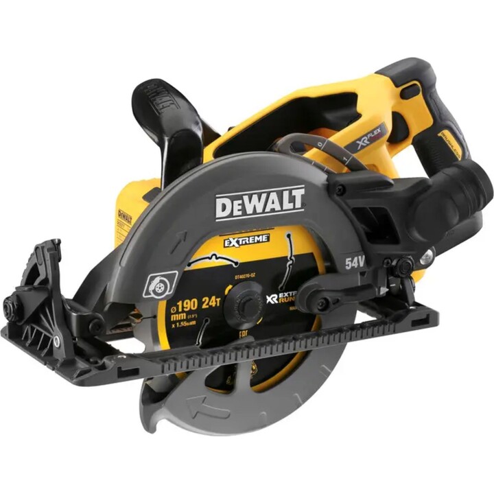 DeWALT - Sierra circular 54V AKU 190 mm, sin batería ni cargador DCS577N