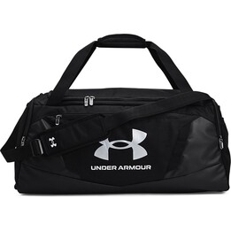 Borsa sportiva Under Armor UA Undeniable 5.0 M, 58 L, in poliestere e poliuretano termoplastico (TPU), colore nero.