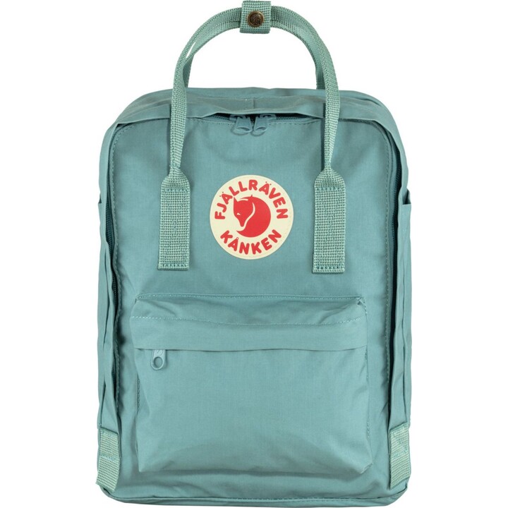 Mochila Fjällräven Kanken para laptop de 13 polegadas, modelo casual, azul, em polipropileno (PP), vinil e poliamida.
