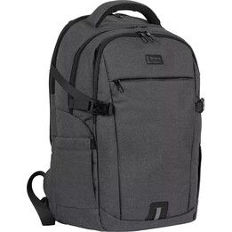 NATEC NTO-2226 sac à dos City backpack Noir, Gris Polyester