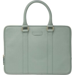 Roma - Bolsa fina em couro granulado para MacBook Pro/Air de 13" - Greenbay