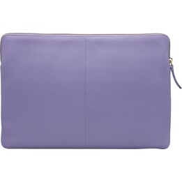 Paris - Custodia in pelle pieno fiore goffrata per laptop 15´´/MacBook Pro 16" 2016 - Daybreak Purple
