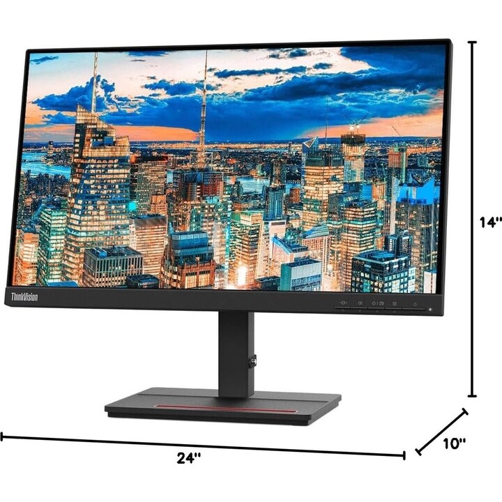 Lenovo ThinkVision S22e-20 Moniteur 22 pouces FHD VA 75Hz 4ms avec HDMI VGA Noir