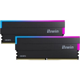 Biwin Black Opal DW100 48GB 2x24GB DDR5 6000MHz CL28 RGB EXPO XMP Kit de Memoria de Sobremesa Negro