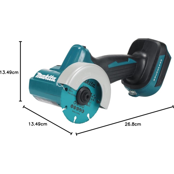 Meuleuse d'angle compacte Makita 18V LXT 76mm