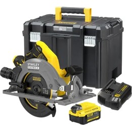 Stanley - 18V 190mm Akku-Kreissäge, 1 x 4.0Ah Lithium-Ionen-Akku, Ladegerät