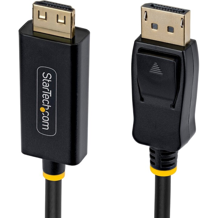 StarTech.com Câble Adaptateur DisplayPort vers HDMI de 1m avec Connecteurs à Verrouillage, 4K 60Hz, HDR, Convertisseur Vidéo DP 