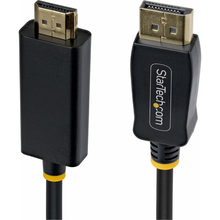 STARTECH 2M-DP-HDMI-4K60-GR DisplayPort-auf-HDMI-Kabel 2 m Schwarz