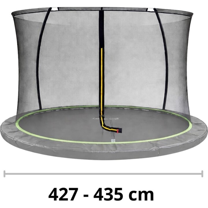 Rede de trampolim interna Sport Max de 4,27 m (14 pés), rosa.