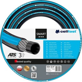 CELLFAST - Tubo da giardino SMART ATSV con un diametro di 19 mm e una lunghezza di 50 metri