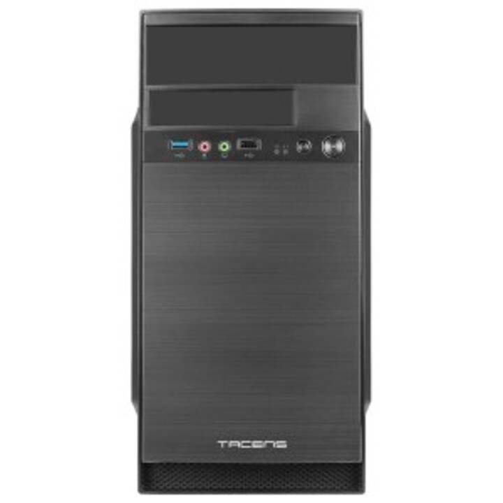 microatx box tacens anima ac4 usb3.0 usb2.0 full black ssd senza alimentatore cash30