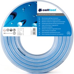 Mangueira multiuso de PVC reforçado Cellfast 12,5 mm x 3 mm x 50 m