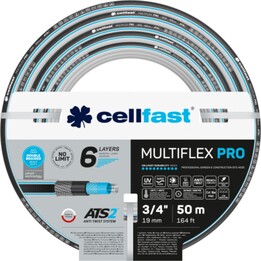 Mangueira de jardim Cellfast MULTIFLEX PRO ATS2 3/4″ 50m