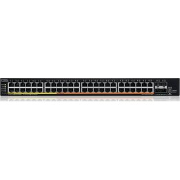 Zyxel XMG2230-52HP L3 Managed Switch 48x 2.5GB PoE++ and 4x 10G SFP+ 1U Black