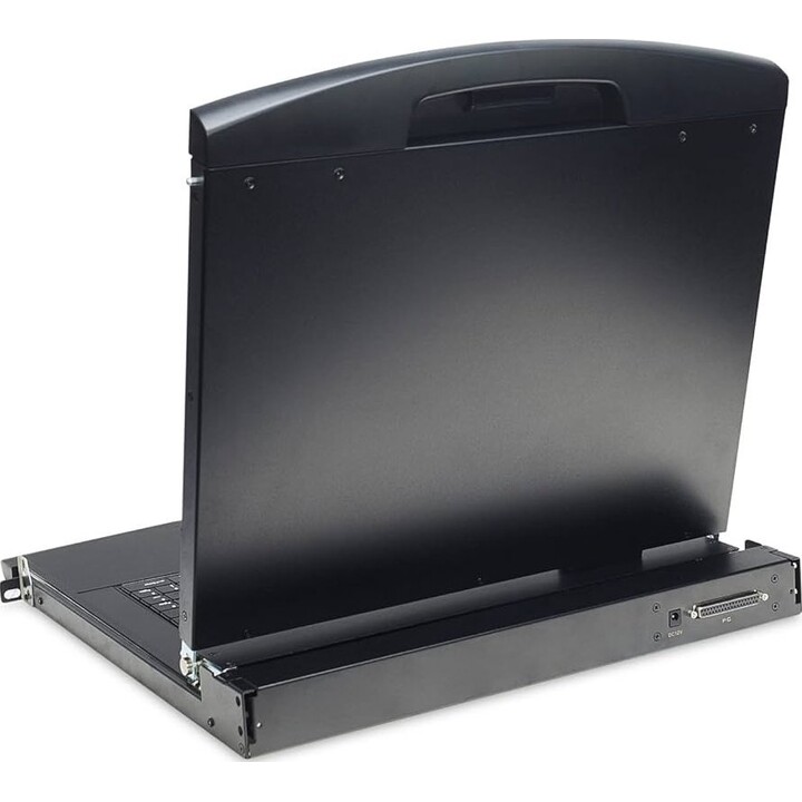 Digitus DS-72210-5ES Consola KVM de 17 polegadas com comutador CAT5 de 16 portas Preto