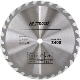 AwTools TCT Circular Saw Blade 600x30x60z